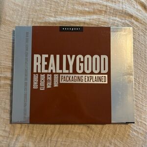 Really Good: Packaging Explained - Rockport Foil Silver Paperback Large Book